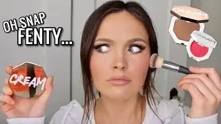 ОБЗОР НОВОГО КРЕМОВОГО БРОНЗЕРА И РУМЯН FENTY BEAUTY! Стоят ли они того?