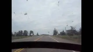 cruising into New Brunswick on the nomad 1600 heading to PEI..