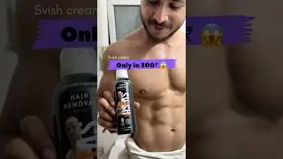 Review - Svish Hair Removal Spray🥲😱😅✅ #review #onlineshopping #shorts #influencer #youtube #hair