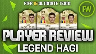 FIFA 16 LEGEND HAGI (89) *AMAZING CAM* PLAYER REVIEW (FIFA 16 ULTIMATE TEAM)