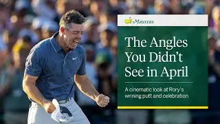 Rory McIlroy's Winning Putt and Celebration | 2025 Masters