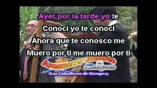 ESAS TUS PESTAÑAS AMANECER ANDINO DE CHUYAS CHIMAYCHI ( KARAOKE )