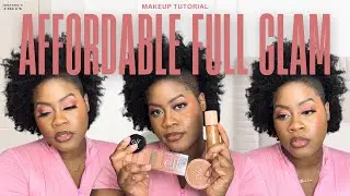 Affordable Full Glam Makeup with e.l.f Cosmetics | Beginner-Friendly Makeup Tutorial for Brown Skin