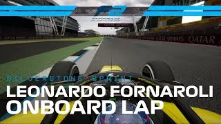 Leonardo Fornaroli Onboard Lap - 2025 British Grand Prix Formula 2 Sprint Race | Assetto Corsa