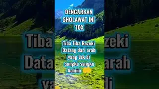 Hanya mendengarkan Solawat ini,, Rezeki datang tidak disangka #solawatan #shorts #sholawatnabi