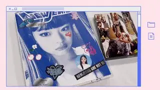 NewJeans (뉴진스) 1st EP (Hanni version) & NewJeans 1st Single Album ‘OMG’ (Group version) - Unboxing