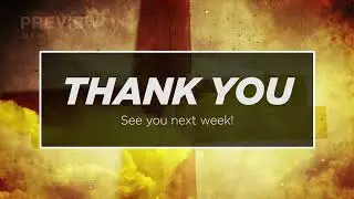 Thank You (Motion Background - Good Friday)