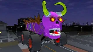 TRUCK EVIL ON THE REMPAGE ! Haunted Eater YUTA MIO - Sakura School Simulator 