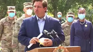 Florida Gov. Gives Update on COVID-19 Response | NBC 6