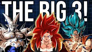 THE TOP 3 TEAMS IN DOKKAN BATTLE! The Strongest Teams Right Now | DBZ Dokkan Battle