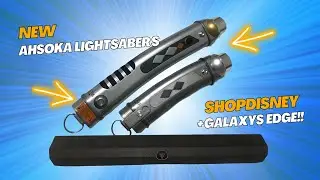 New Ahsoka Legacy Lightsaber Release + THINNER Lightsabers at Galaxy's Edge?