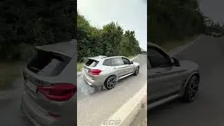 CRAZY BMW X3 M Burnout! 😱