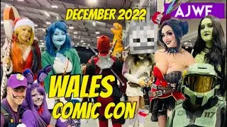 Epic Wales Comic Con Telford Takeover December 2022 | amazing Cosplay