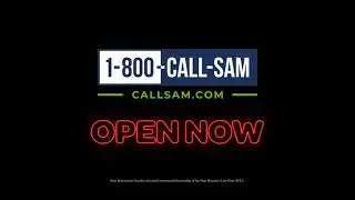 Open Late- 1-800-CALL-SAM