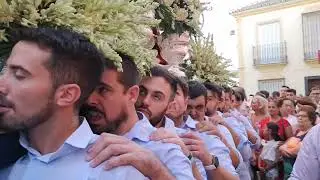 Salida de N. S. DE LA NIEVES DE BENACAZON. SEVILLA 6 DE AGOSTO DEL 2022.