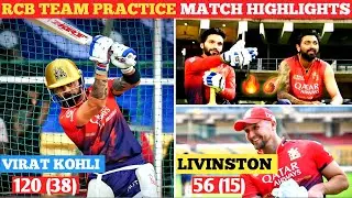 RCB practice match in IPL 2025 | Phil Salt, Liam Livingstone, Bethell, Rajat Patidar, Bhuvneshwar ?