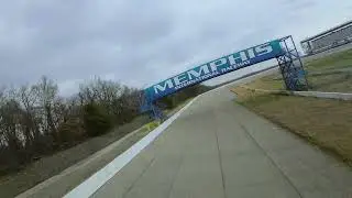 DJI Avata abandoned Memphis International Raceway FPV