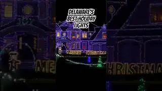 Delaware&rsquo;s Best Holiday Lights🎄#delaware #holiday #lights
