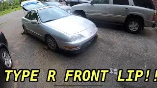 $5000 Budget Integra Build Part 5: TYPE R FRONT SPLITTER!