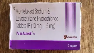 Brand Name Series || Drug #420 || Tab Nukast 10 || Montelukast & Levocetrizine || Allergic Rhinitis