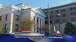 Commissioner wants a Confederate flag to fly outside Greene County courthouse