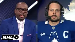 Auston Matthews Joins the NHL on TNT Panel