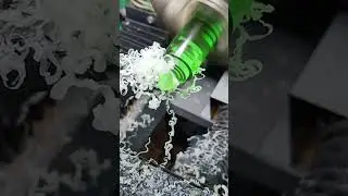 CNC lathe processing acrylic example