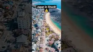 Massive Tsunami Hits Japan 🌊⚠️ | Real Disaster Scene Unfolds #JapanTsunami #Disaster #Nature