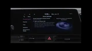 Radio Mode - Sound Settings