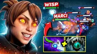 Marci 7.38c is Broken🔥🔥33Kills Skadi + Diffusal Blade Instant Delete Slow Attack🔥🔥