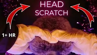 ASMR Fluffy Mic Scratching — 1 Hour No Talking