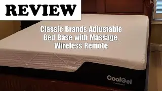 Classic Brands Adjustable Bed Base Review: Twin XL, Dark Grey 2025