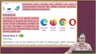Ch 6 | Computer Basics | Class 04 | Browsing Internet | For children
