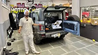 Mahindra Thar Roxx Top Model Audio Upgrade | Thar Audio Setup | Car Audio Upgrade | Motor Concept