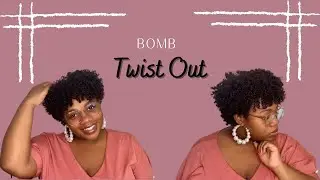 Fluffy Twist Out | Tapered Natural Hair