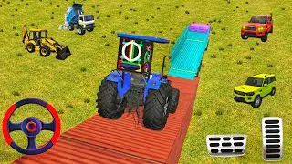 🔴 Drive Truck and Unloading tractor in dumpar Game 🔥 #scorpio #gamingvideos #truck #jcb #dumper