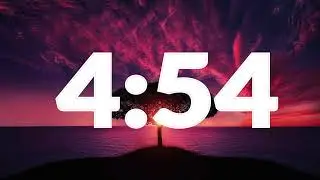 8 Minute Timer with Alarm, without music