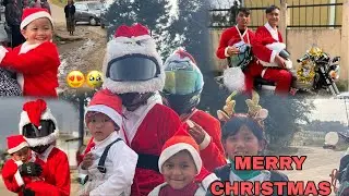Kmen Palat Ki Khunlung Khynnah Ba Wan Ki Santa Claus Niah Bike 🥳🥳