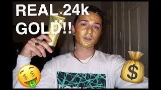 24k GOLD PEEL OFF MASK | FIRST IMPRESSIONS | NICOMEEKER