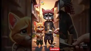 poor cat video😱😳#cat #catvideos #cartoon#poorcat#sehar