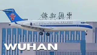 🇨🇳✈️ 20 Minutes Non-Stop Arrivals & Departures at Wuhan Tianhe International Airport (WUH/ZHHH)