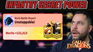 INFANTRY SECRET POWER &ndash; The Backbone of PvP | Call of Dragons