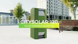 CitySolar 120 Smart Bin