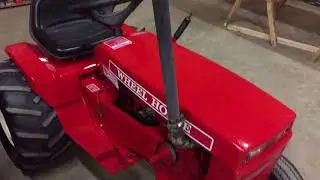 Restored Wheel Horse B100 walk around