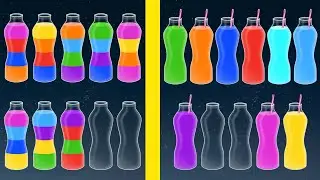 Color Water Sort Wooden Puzzle - All Levels Gameplay Walkthrough (Levels 39 - 42) || B8 Gamer