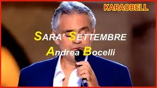 Andrea Bocelli   Sará settembre karaoke KB