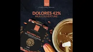 Tempering Dolores 42% Milk Chocolate Couverture