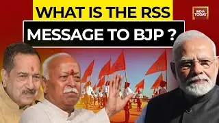 INDIA TODAY LIVE: Decoding The RSS-BJP Ties In The Modi Era | Is There A Disquiet In The Parivaar?