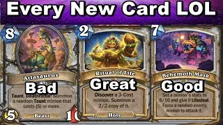 Control Spell Priest With Every New Priest Card - #hearthstone