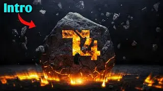 How To Make Cinematic Channel Intro For YouTube Channel (Hindi) | 3D Intro Kaise Banaye? 🔥🔥